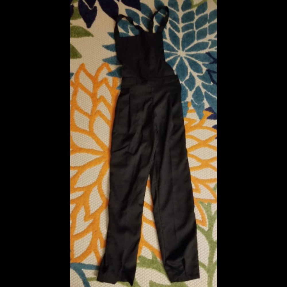 Black Jumpsuit Overalls